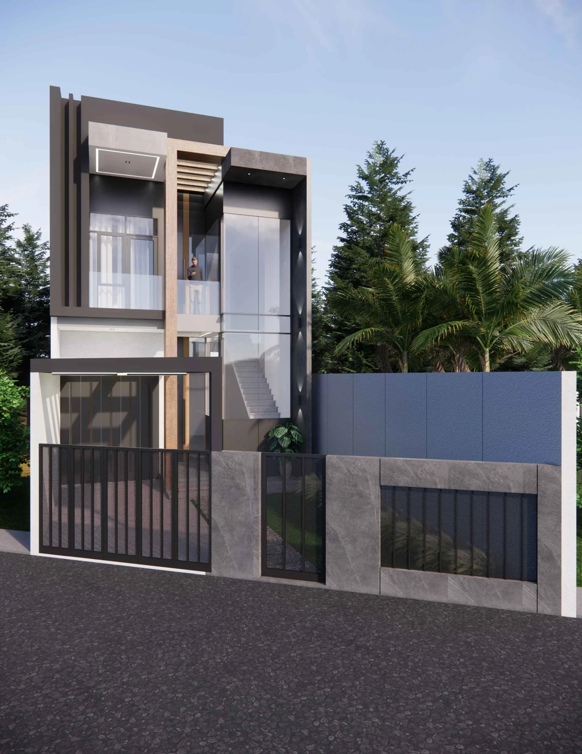 Konstruksi Bangunan Minimalis Modern